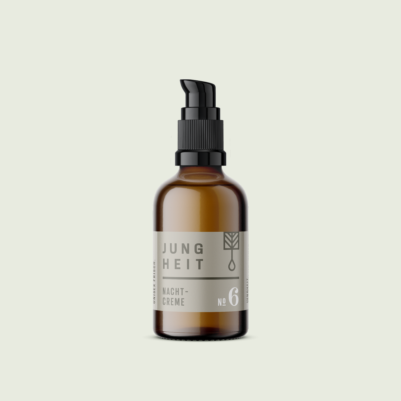 NO6 Bio Nachtcreme mit 2 komplexen Hyaluronsäuren - hochdosiert 30ml