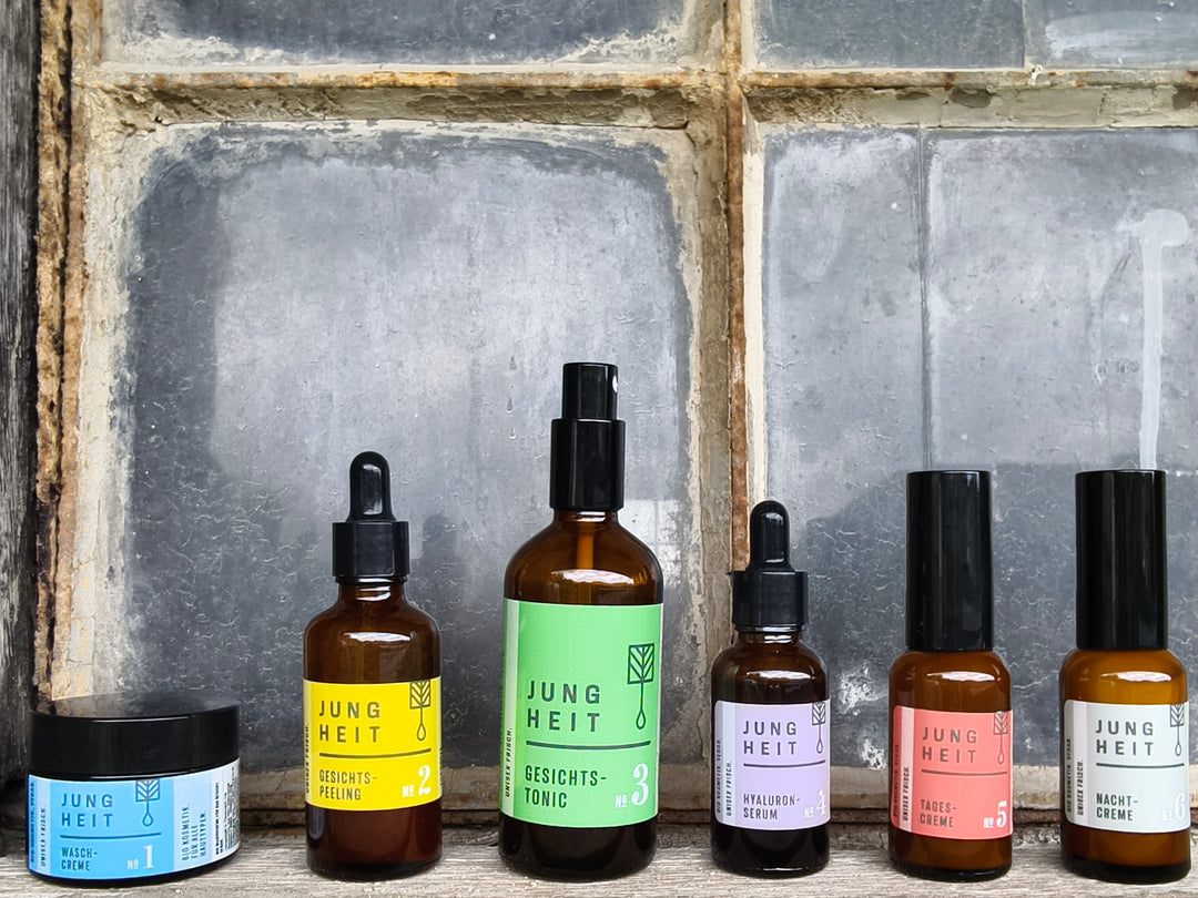 SOMMER-SET Sorte Zitronenverbene + EXTRA GRATIS Hyaluronserum